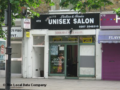 Mirrors Unisex Salon London