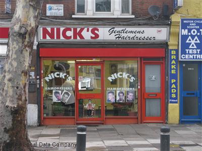 Nicks Gents Hairdressers London