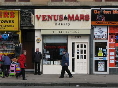 Venus & Mars Glasgow