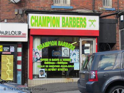 Champion Barbers Sheffield