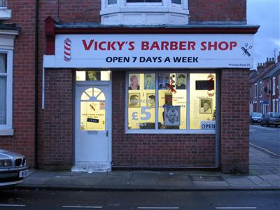 Vicky&quot;s Barber Shop Middlesbrough