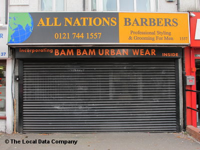 All Nations Barbers Birmingham