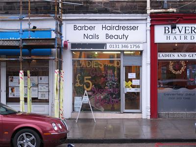 Barber, Hairdresser, & Nails Edinburgh