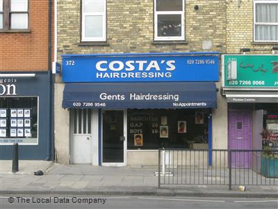 Costa&quot;s Hairdressing London