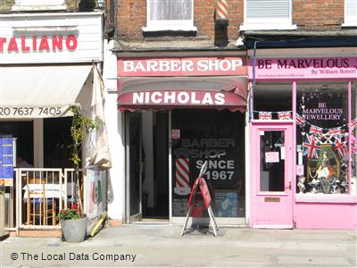Nicholas Barber Shop London