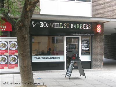 Boswell St Barbers London
