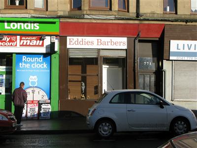 Eddies Barbers Glasgow