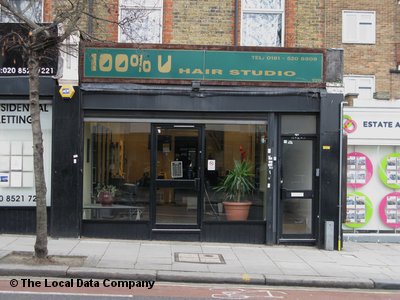 100 Percent U Hair Studio London