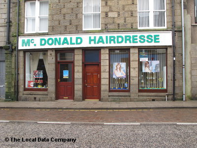 McDonald Hairdresser Fraserburgh