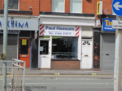 Paul Heesom Quality Gentlemens Hairdressing Warrington
