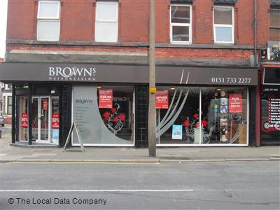 Browns Hairdressing Liverpool
