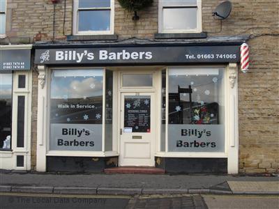 Billys Barbers High Peak