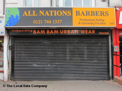 All Nations Barbers Birmingham