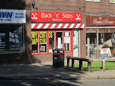 Back &quot;n&quot; sides Oldham