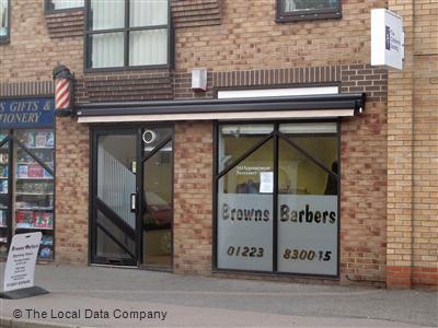 Browns Barbers Cambridge